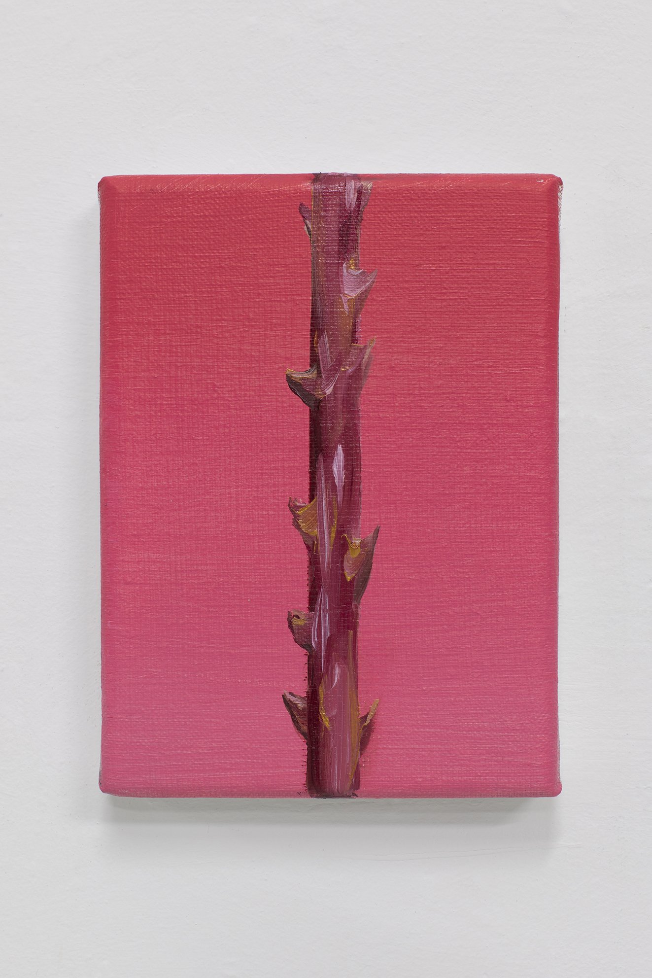 Oil on canvas  18 X 13 CM 